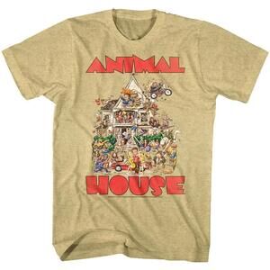 Animal House Frat House Cartoon Graphic Unisex T-Shirt